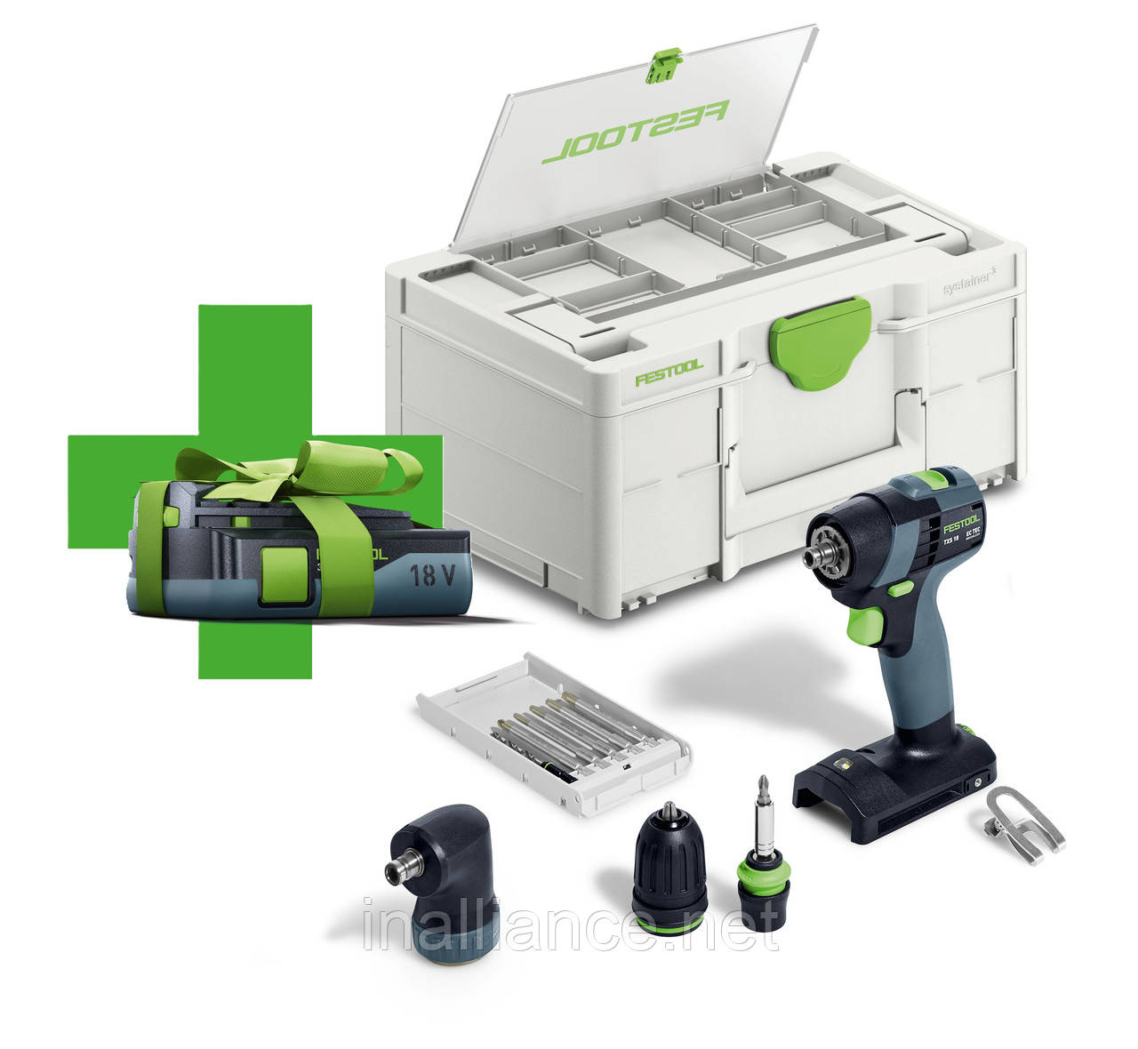 Акумуляторний дриль-шурупокрут TXS 18-Basic-Set Festool 577335LE