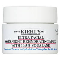 Зволожуюча нічна маска для всіх типів шкіри обличчя з 10.5% Сквалану Kiehl's Ultra Facial Overnight Rehydrating Mask, 14г.