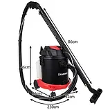 Миючий пилосос, пилосос для хімчистки Kaminer 23918 1600W 20 л, фото 11