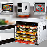Дегідратор для мяса, сушарка овочів та фруктів Profi Cook PC-DR 1218 нержавіюча сталь, фото 4