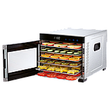 Дегідратор для мяса, сушарка овочів та фруктів Profi Cook PC-DR 1218 нержавіюча сталь, фото 7