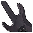 7-струнна електрогітара LTD M-1007 (SEE THRU BLACK SUNBURST SATIN), фото 4