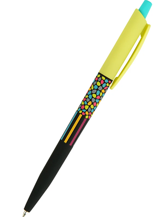 Ручка авт. ”Axent” /AB1090-26-A/ ”Neon mosaic”, синя, фото 1