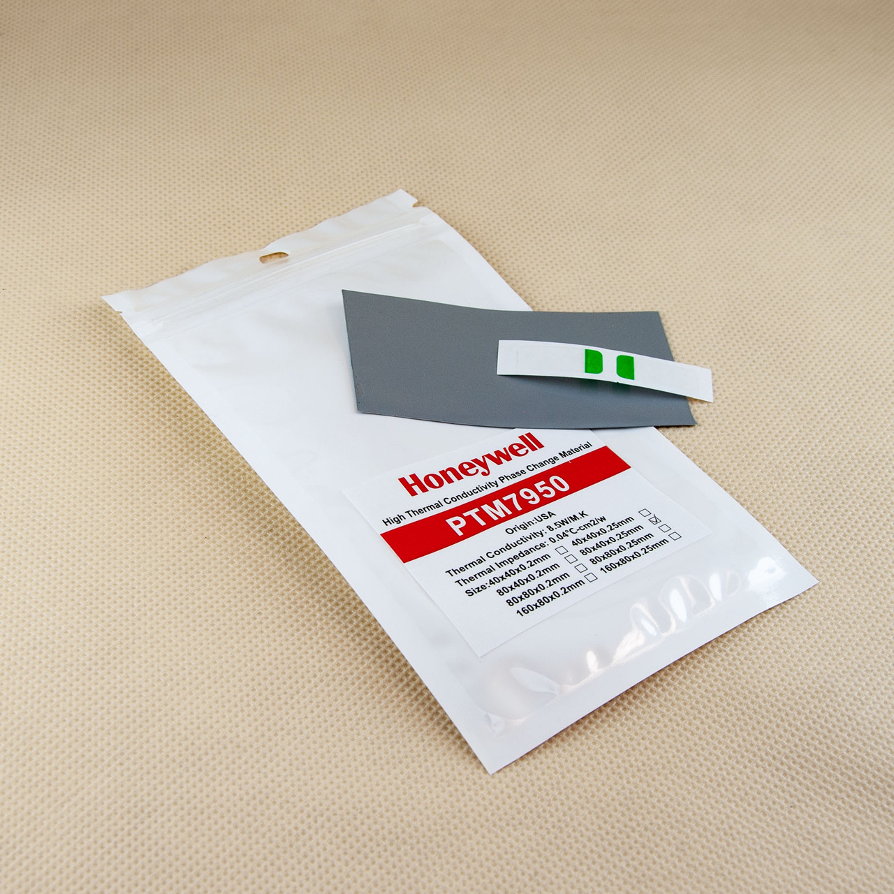 Термопрокладка 0,25 x 80 x 40 мм 8,5 W/mK, фото 1