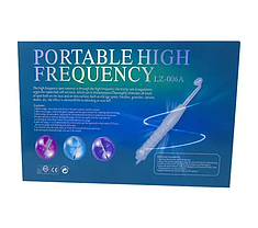 Дарсонваль для догляду за шкірою обличчя LZ-006A 9998, білий, фото 3