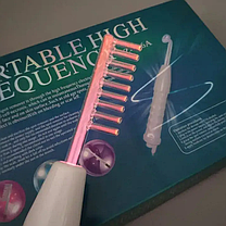 Дарсонваль для догляду за шкірою обличчя LZ-006A 9998, білий, фото 4