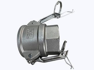 Камлок Camlock нержавіючий тип D Різьба внур. 2"