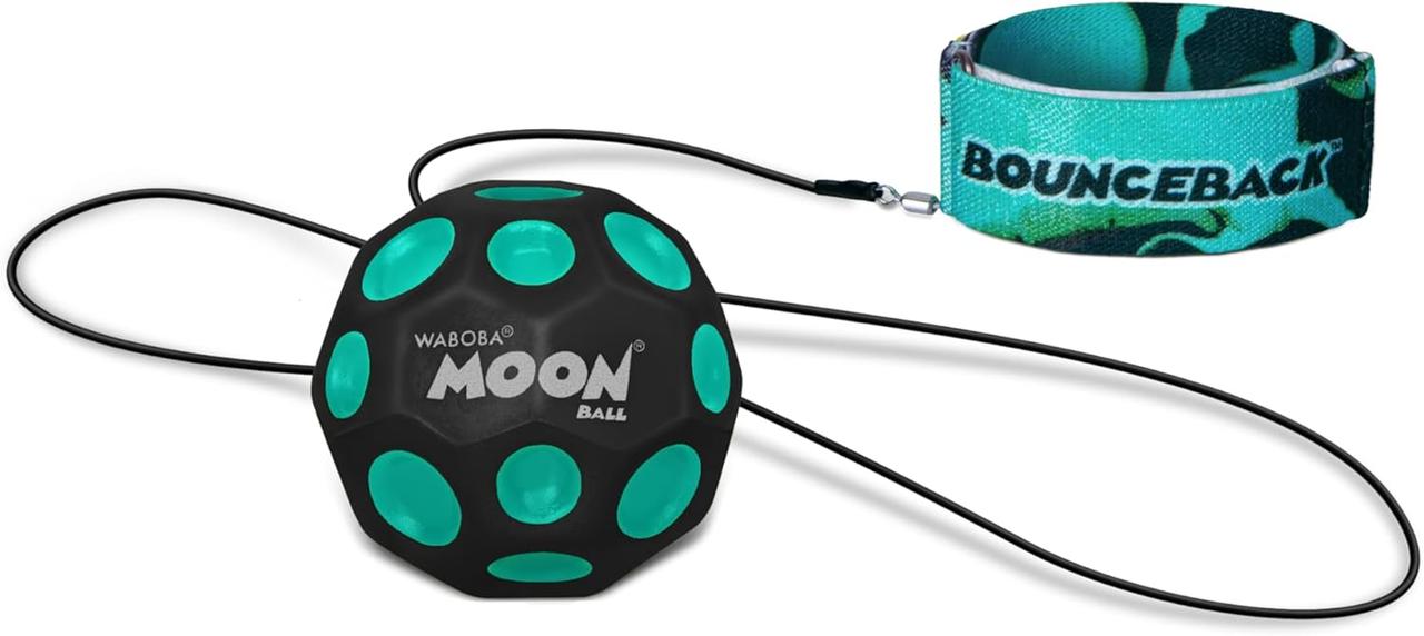 Waboba Bounceback Returning Moon Ball гравіті бол на резинці, антигравітаційний м'ячик