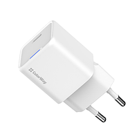 Зарядний пристрій мережевий Type-C PD 25W білий GaN Mini ColorWay, фото 7