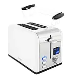 Тостер Gerlach GL 3221 білий з LCD, фото 4