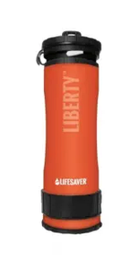 Портативна пляшка для очищення води LifeSaver Liberty Orange