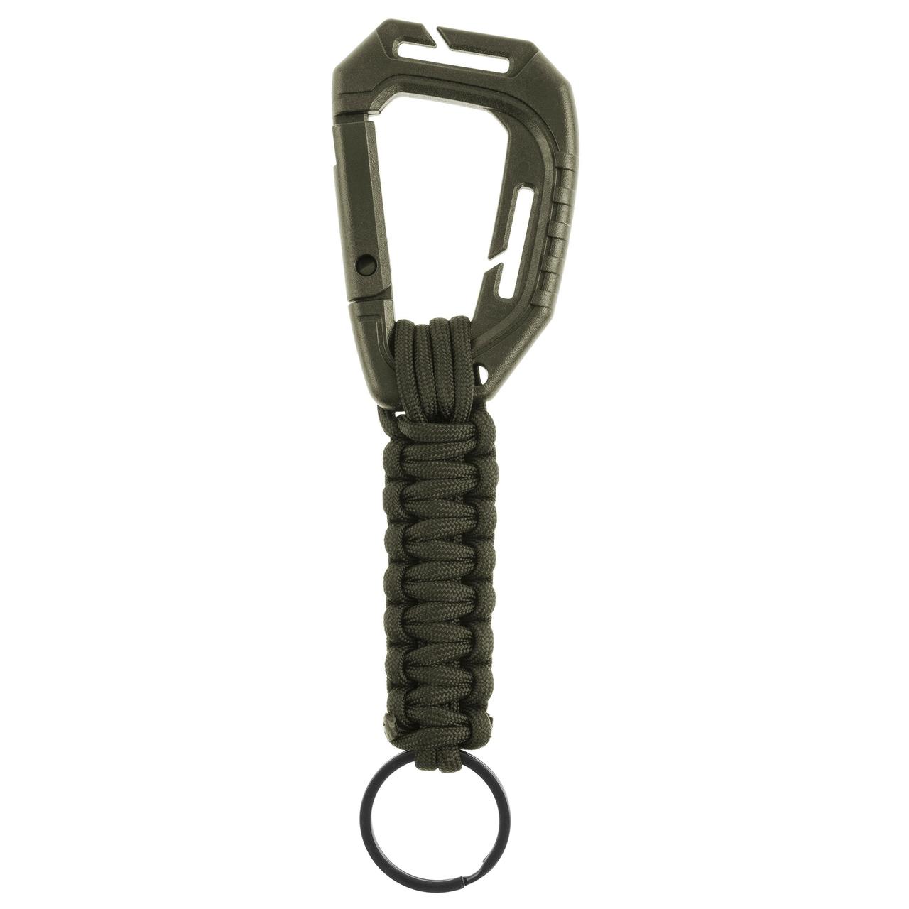 Брелок-карабін з паракордом Keyholder Paracord W.Carabiner Molle, Olive, фото 1