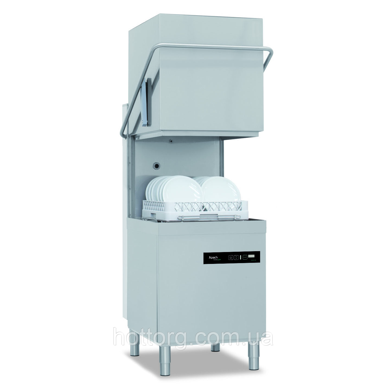 Посудомийка APACH AC800DIG DD купольна з дозатором миючого засобу, електронна панель керування, фото 1