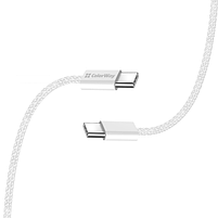 Кабель USB PD Type-C/Type-C ColorWay CW-CBPDCC061-GR 3,0A 60W 1м сірий, фото 9
