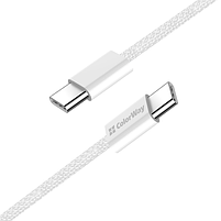 Кабель USB PD Type-C/Type-C ColorWay CW-CBPDCC061-GR 3,0A 60W 1м сірий, фото 10