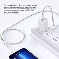 Кабель USB PD Type-C/Type-C ColorWay CW-CBPDCC061-GR 3,0A 60W 1м сірий, фото 4