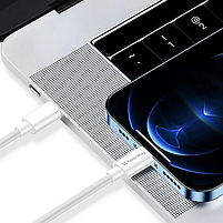 Кабель USB PD Type-C/Type-C ColorWay CW-CBPDCC055-WT 3,0A 60W 1м білий, фото 5