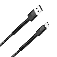 Кабель USB Type-C ColorWay CW-CBUC063-BK 2,4A 1м чорний, фото 5