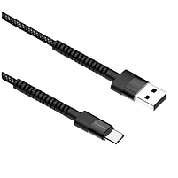 Кабель USB Type-C ColorWay CW-CBUC063-BK 2,4A 1м чорний, фото 6