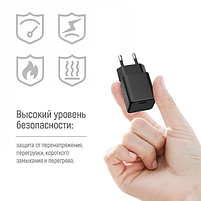 Зарядний пристрій мережевий Type-C PD 25W чорний GaN Mini ColorWay, фото 9