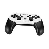 Ігровий контролер Xtrike ME GP-43 Bluetooth, чорно-білий, фото 4