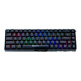 Клавіатура бездротова XTRIKE Me GK-994W BK RGB, чорна, фото 2