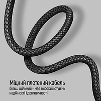 Кабель USB PD Type-C/Type-C ColorWay CW-CBPDCC040-GR 3,0A 65W 1м сірий, фото 5