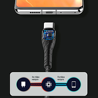 Кабель USB PD Type-C/Type-C ColorWay CW-CBPDCC040-GR 3,0A 65W 1м сірий, фото 6
