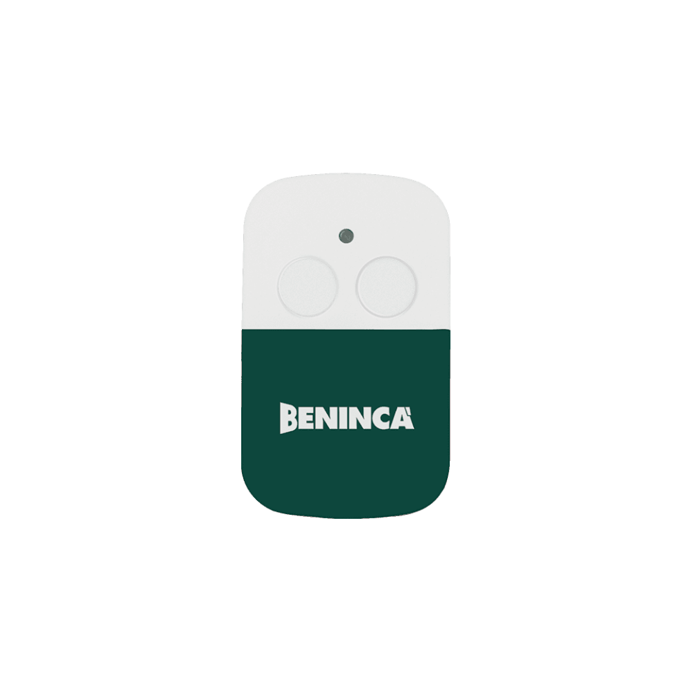 Пульт дистанційного керування Beninca Happy 2VA 433,92 MHz. (зелений), фото 1