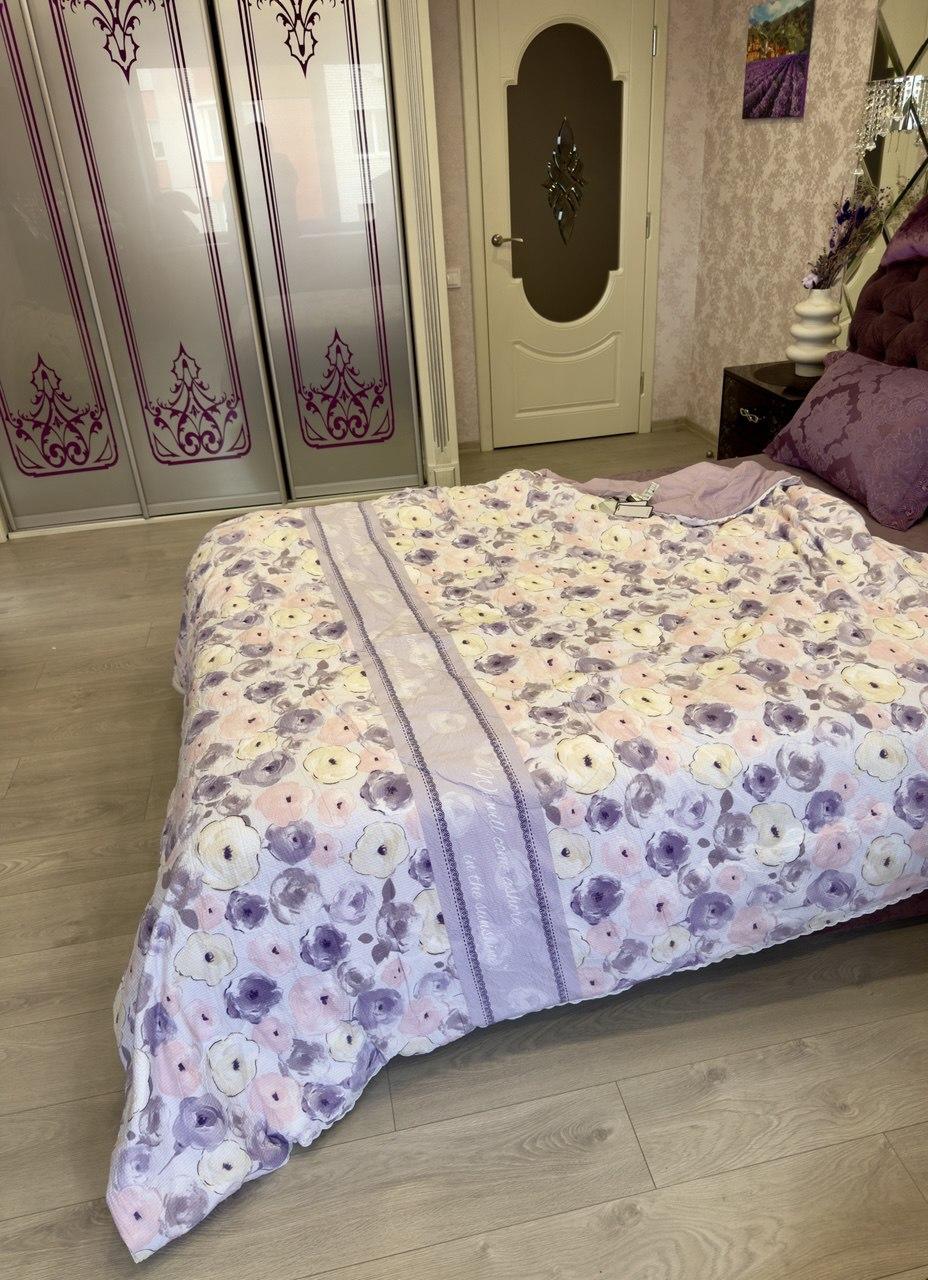 Літнє покривало-ковдра жатка 200*230 см
