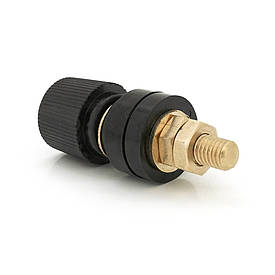 Мідна гвинтова клемма 10mm чорна