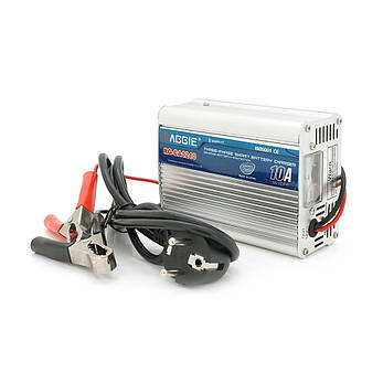 Зарядний пристрій RAGGIE RG-CA1210A для акумулятора 12V-10A, крокодили, Q15, фото 1
