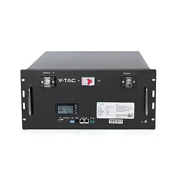 Акумуляторна батарея V-TAC LiFePO4 48V 200Аh 9,6kWh,(100/100A) 445x244x500mm, 78kg, фото 4