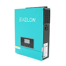 Інвертор Exelon EXS-3000/24, 3200VA, 24V, струм заряду 0-60A, MPPT (30-400VDC, 80A), 357x273x95mm, 4.8 kg, фото 4