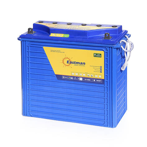 Акумуляторна батарея EASTMAN CG12200 TUBULAR GEL 12 V 200 Ah (445 x 406 x 190) Blue Q1/24, фото 1