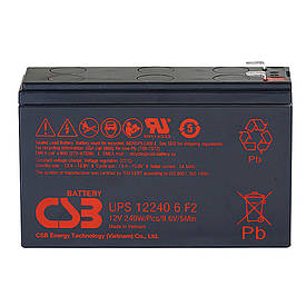 Акумуляторна батарея CSB UPS122406, 12 V 5 Ah (151х51х94 мм), 1.52 kg Q12