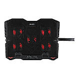 Підставка-кулер для ноутбука XTRIKE Me FN-813 чорний, фото 6