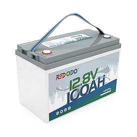 Акумуляторна батарея LiFePO4 Redodo 12.8V 100Ah , 1280Wh, BMS 100A, 329*172*214мм