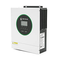 Гібридний інвертор HIM-1.5KW, 1500W, 24V, струм заряду 0-40A, 30-150V, MPPT (80А, 150 Vdc), фото 2