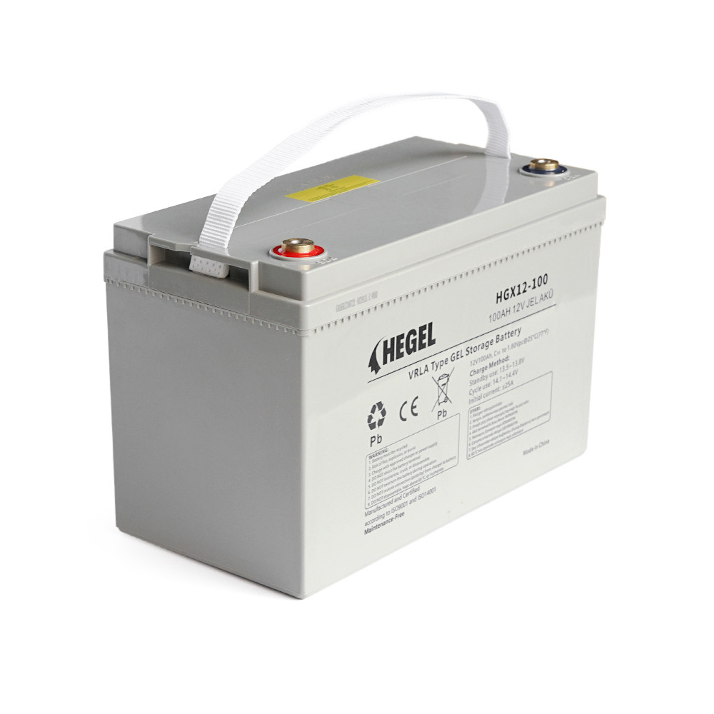 Акумуляторна батарея HEGEL GEL 100-12 12 V 100 Ah (330x171x220 mm), 28kg