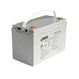 Акумуляторна батарея HEGEL GEL 100-12 12 V 100 Ah (330x171x220 mm), 28kg