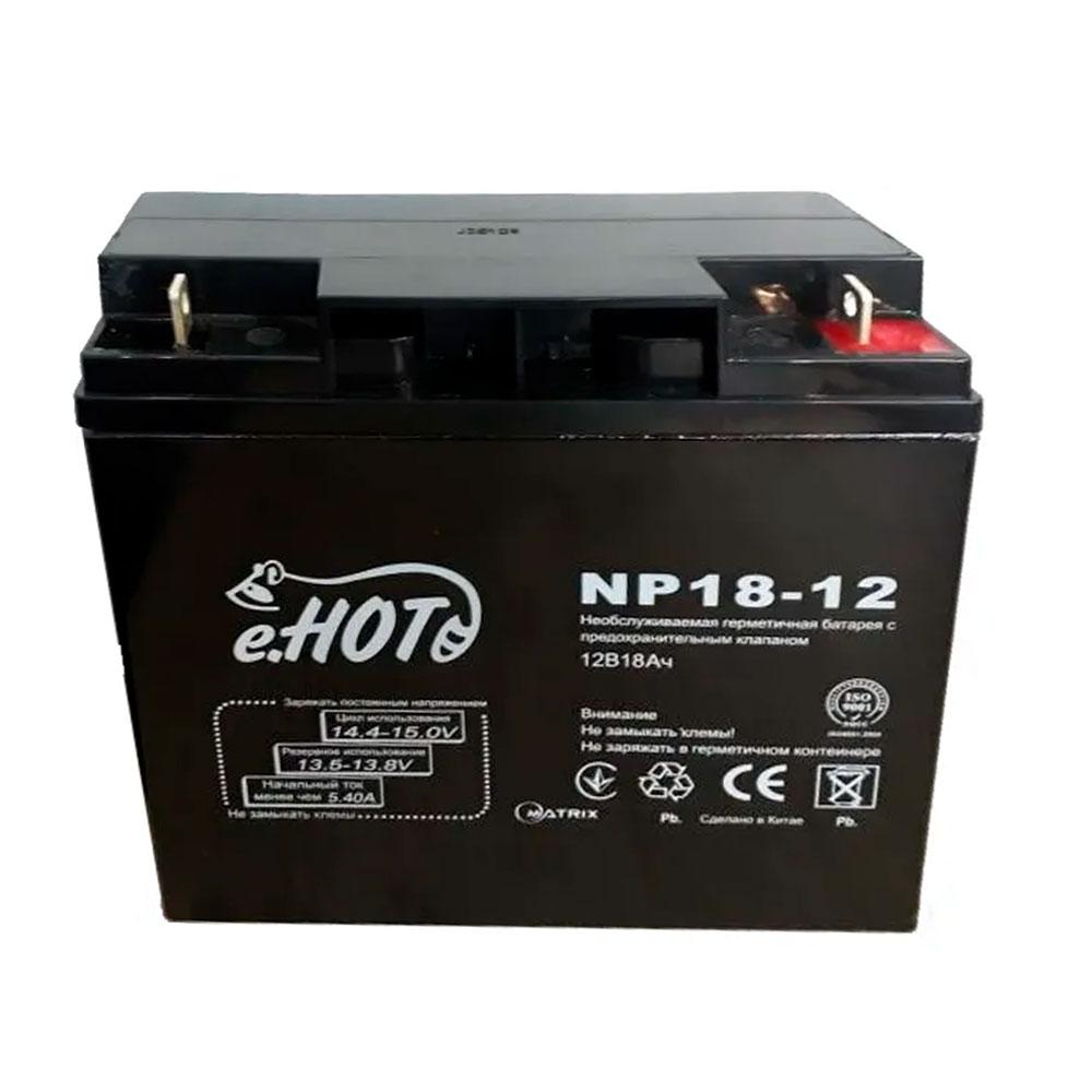 Акумуляторна батарея 12 V 18 Ah ENOT (181 х 76 х 167)