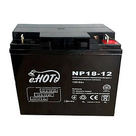 Акумуляторна батарея 12 V 18 Ah ENOT (181 х 76 х 167)