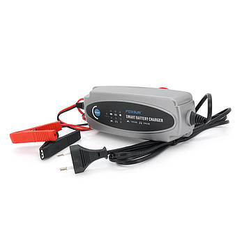 Автоматичний ЗП для акумулятора Foxsur FBC1236 6 V / 12 V, 100-240 V, 0,2-10 A, клемами (AGM/GEL/Lead), фото 4