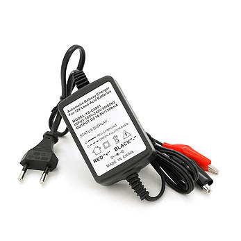 Автоматичний ЗП для акумулятора 12 V, YS-C5801,100-240 V, 1,3 A, клемми (AGM/GEL/Lead), фото 4