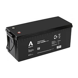 Аккумулятор AZBIST Super GEL ASGEL-122000M8, Black Case, 12V 200.0Ah ( 522 x 240 x 219), 57,5 Q1/18