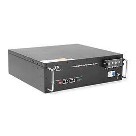 Акумуляторна батарея Ritar LiFePO4 48V 100Ah 4800Wh BMS100@16S  для монтажу у стійку ( 442 x450 х 175 ) Q1