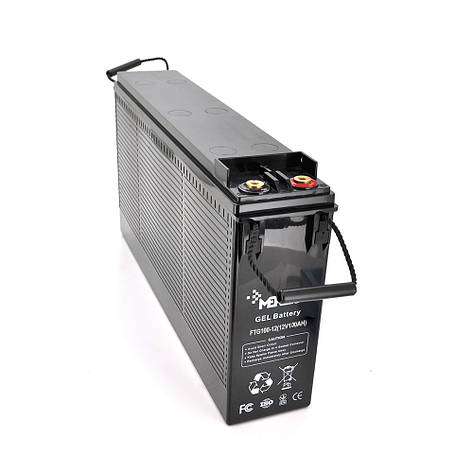 Акумуляторна батарея MERLION GEL FTG-12100 12 V 100 Ah ( 507*110*222), 30.5 kg Q1 30 кг, фото 1