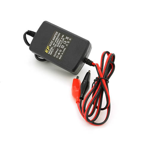 Імпульсне ЗП для акумуляторів Merlion KF-0602000-GS,6V,100-240V,2A, клемами (AGM,GEl, Lead), фото 3