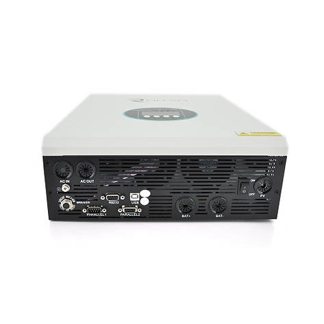 Гібридний інвертор RITAR RTSVMH-MPPT-5048, 5000W, 48V, 160-275V, MPPT (80А, 120-430 Vdc) Parallel, фото 3